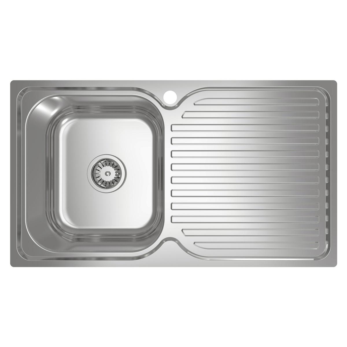 ABEY EN100 SINGLE BOWL SINK LHB