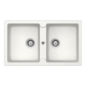 TYPOS N200 ALPINA DOUBLE BOWL SINK