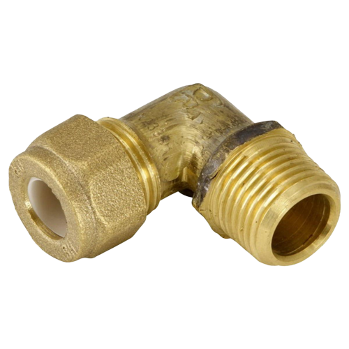 Brass Compression Elbow