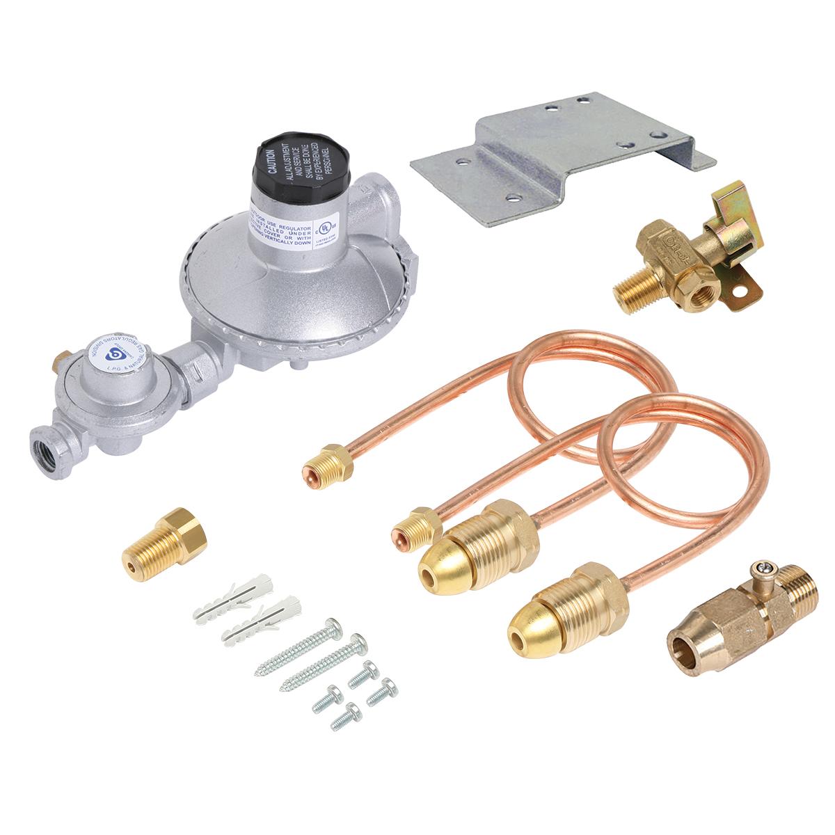 REGULATOR MANUAL CO 500MJ DUAL STAGE KIT