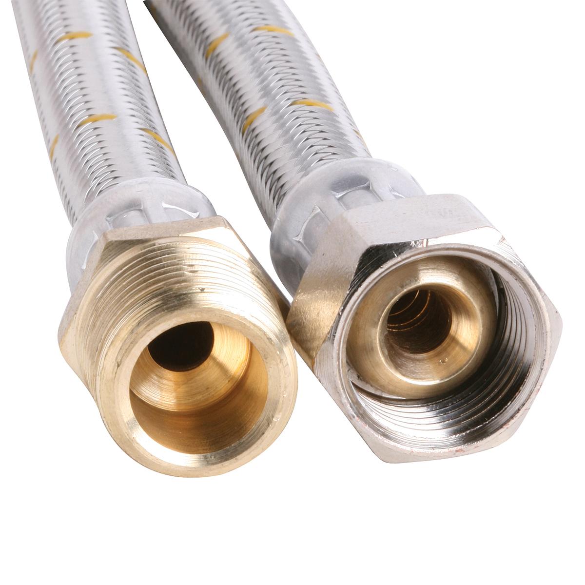 FLEX CONN GAS 10MM 15FC X 15MI X 600MM