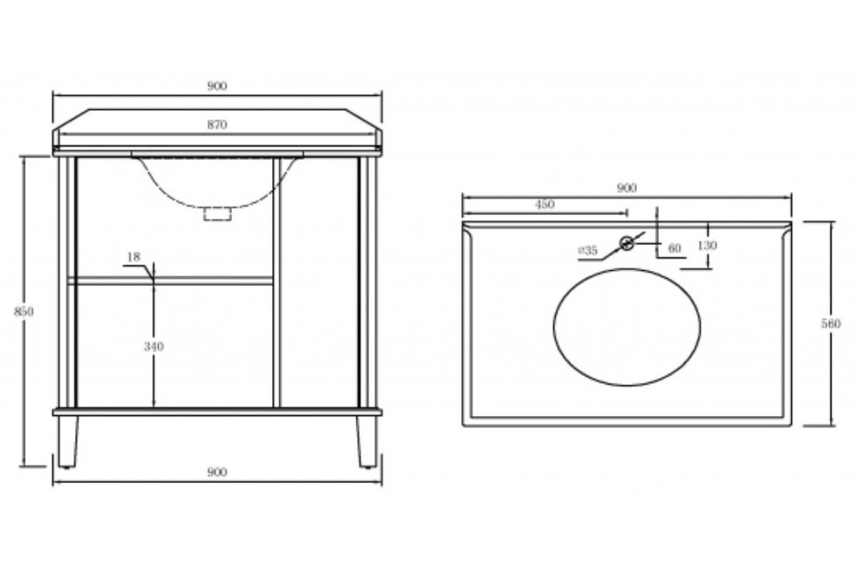 COVENTRY WHT VANITY MTOP & UC BASIN 1TH