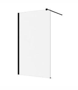 M SERIES WALL PANEL 860MM CLEAR/ BLK
