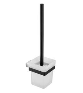 INIS WALL MOUNT TOILET BRUSH BLK/CP