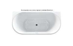 CIRNA FREESTANDING W/F BATH 1700 M WHITE