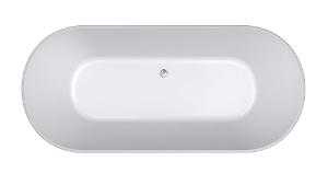 ELINEA 1500 FREESTANDING BATH - B&W ELINEA 1500 FREESTANDING BATH - B&W