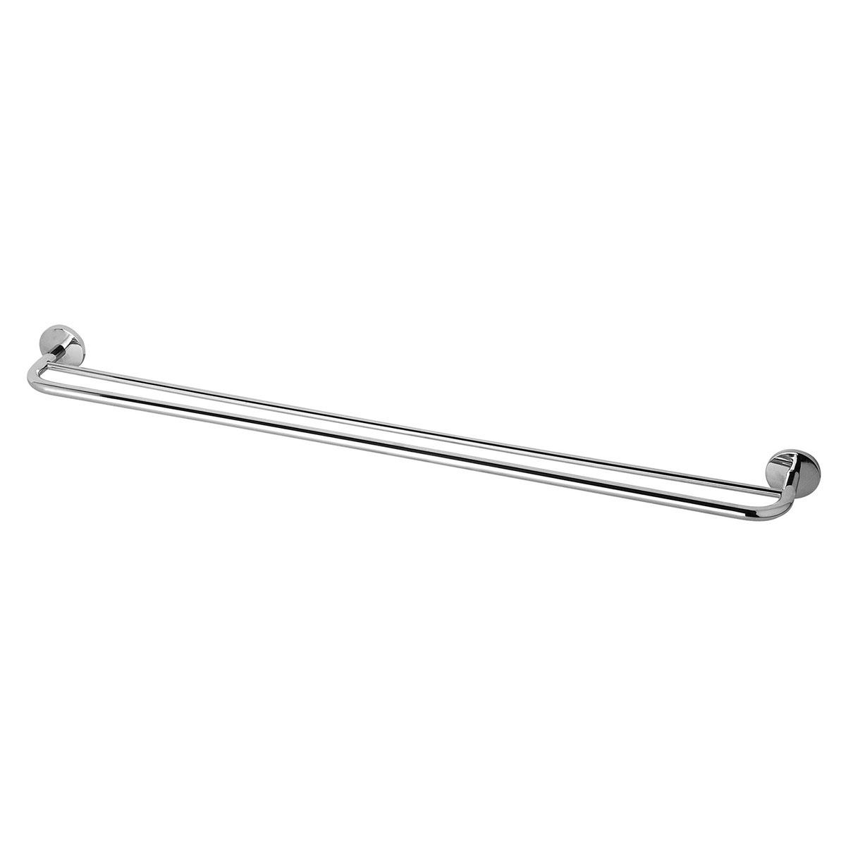 FESTIVAL DOUBLE TOWEL RAIL 760MM CP