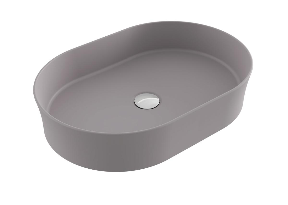 FINO 55X38 COUNTER TOP BASIN MATTE GREY