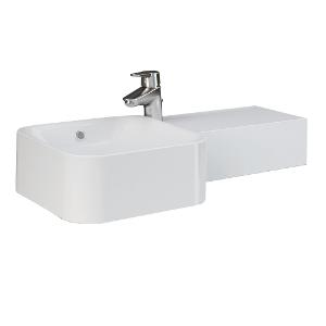 RAK PETIT WALL BASIN SQ BOWL RIGHT 1TH RAK PETIT WALL BASIN SQ BOWL RIGHT 1TH