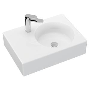 REBA CERAMIC WH BASIN RH BOWL W OF 1TH REBA CERAMIC WH BASIN RH BOWL W OF 1TH