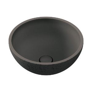 ALBA CON RND BOWL BASIN WARM GRY ALBA CON RND BOWL BASIN WARM GRY