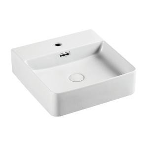 PETRA ABOVE COUNTER BASIN MINI 1TH WHT PETRA ABOVE COUNTER BASIN MINI 1TH WHT