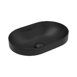 ALUCA PILL SEMI-INSET BASIN MATTE BLK ALUCA PILL SEMI-INSET BASIN MATTE BLK