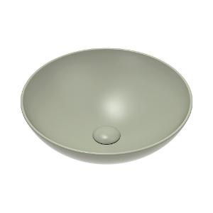 ALUCA SLIM EDGE BASIN 400MM MATTE OLIVE ALUCA SLIM EDGE BASIN 400MM MATTE OLIVE