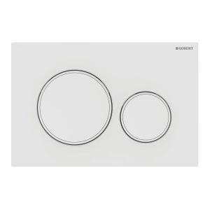 SIGMA 20 PLATE MATT WHITE WHITE RINGS