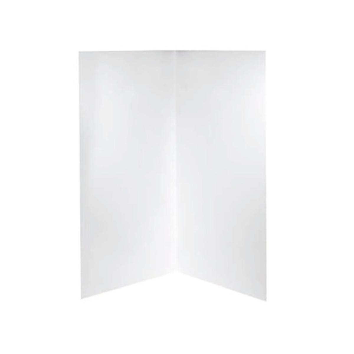 STANDARD SHOWER WALL 900X900X900 WH 3-SI