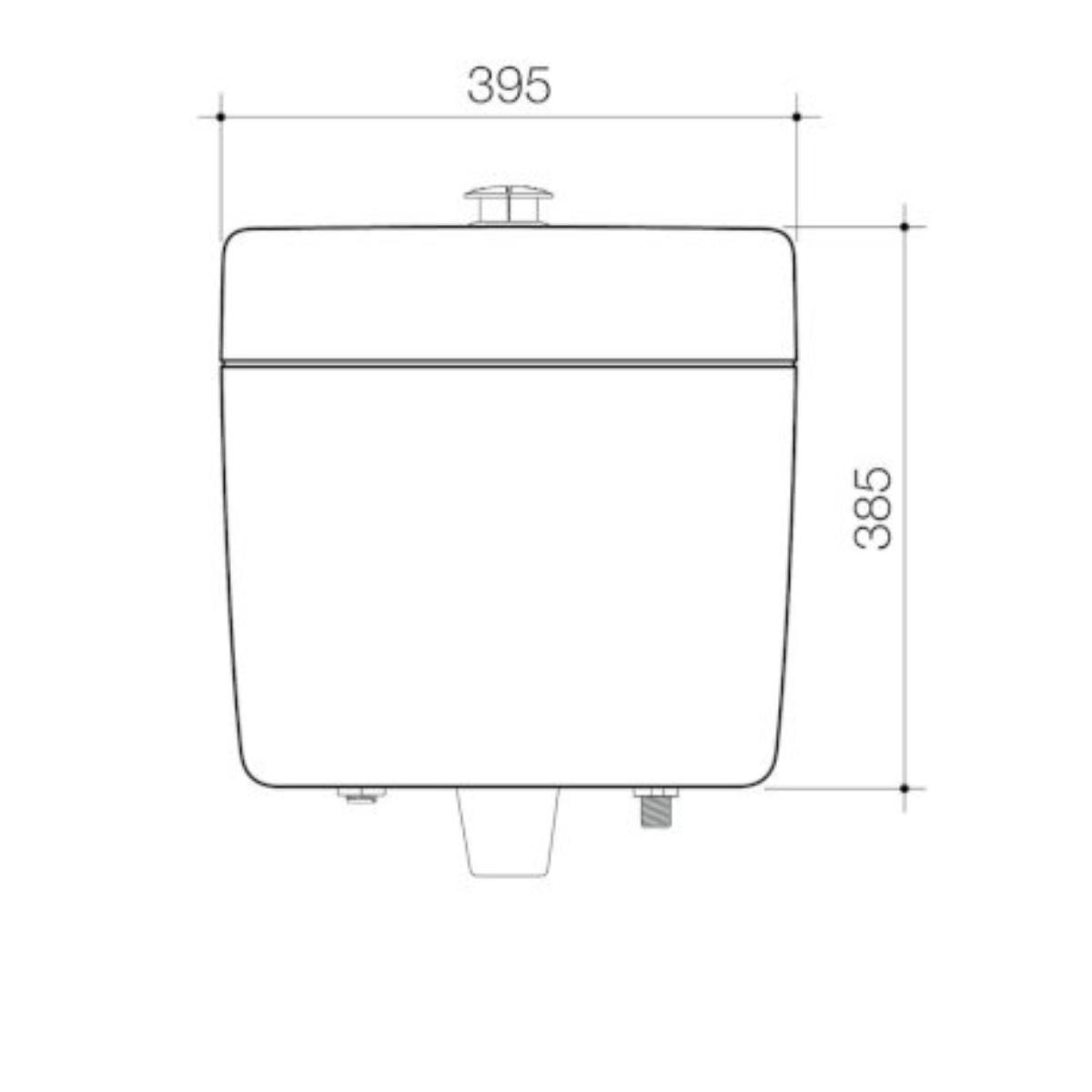 COSMO CARE 2 4.5/3L CISTERN