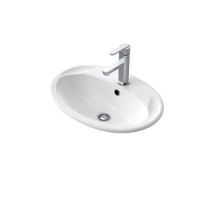 CENTRO VANITY BASIN W-O/F 1TH WH