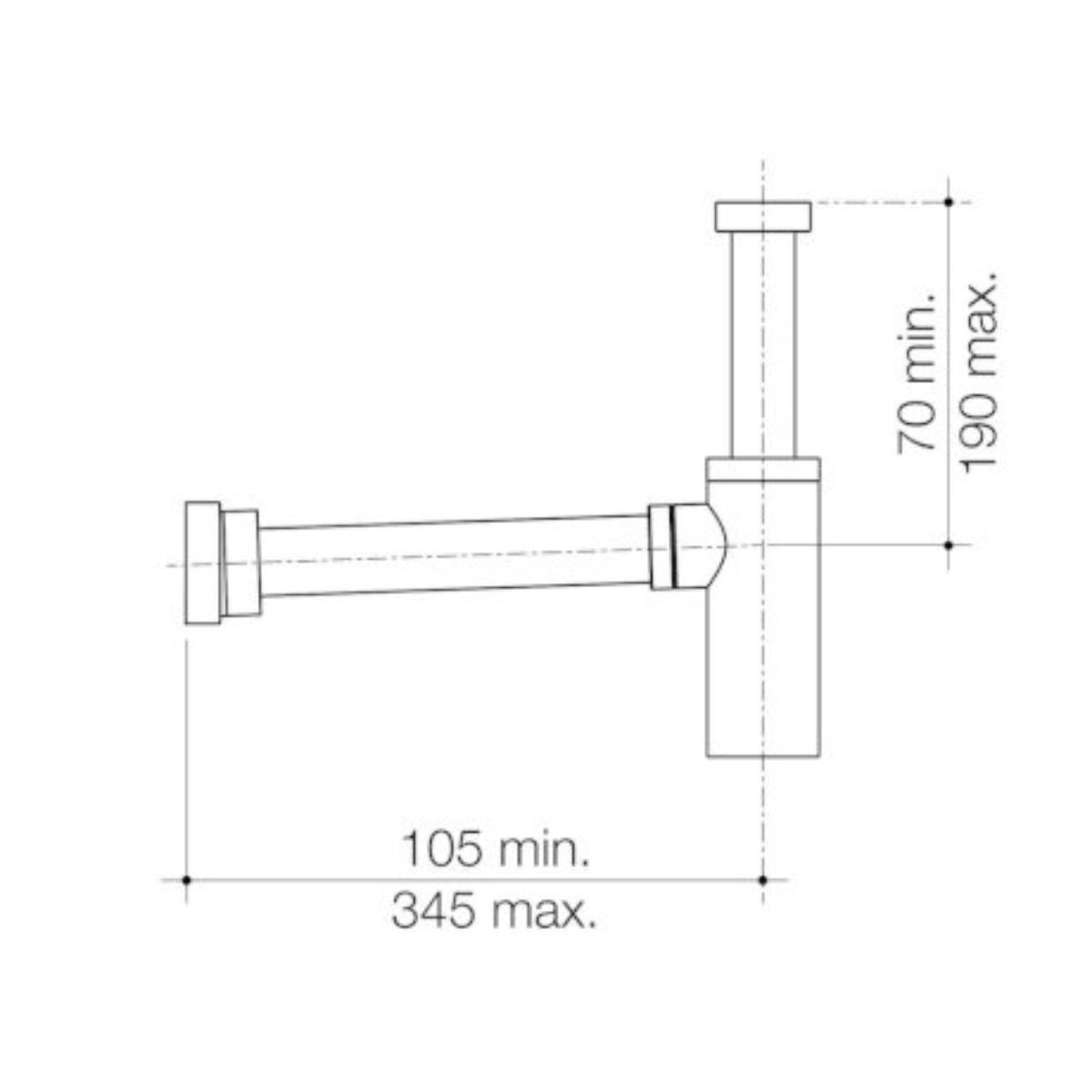 ECO 40MM BOTTLE TRAP CP