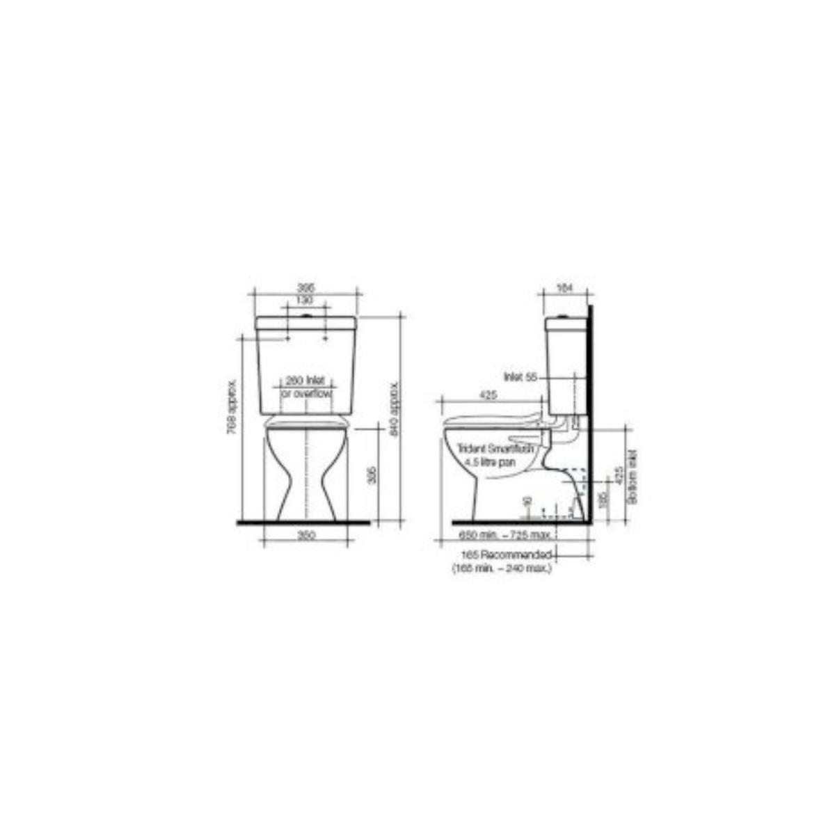 PROFILE CISTERN LINK 4 STR 4.5/3L