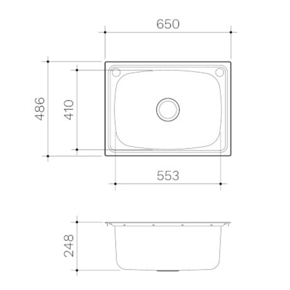 CLARK 45L SINGLE TUB