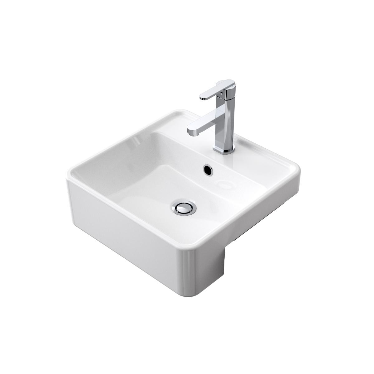 CARBONI II SEMI RECESSED BASIN 1TH