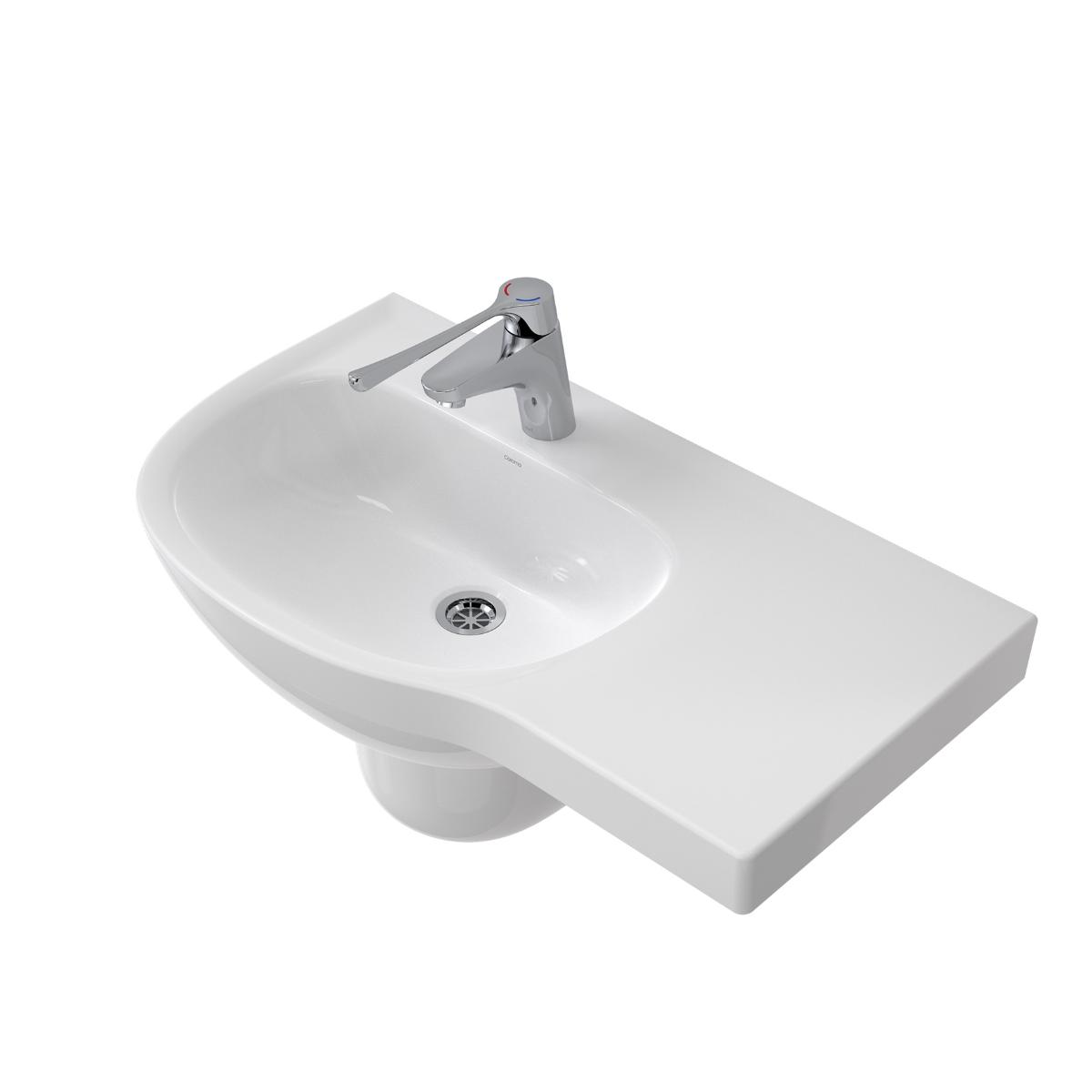 CARE 700 RH SHELF WALL BASIN 1TH NOF