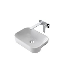 LUNA SEMI RECESSED BASIN NO TAP LANDING