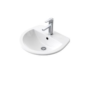 COSMO VANITY BASIN W-O/F 1TH WH