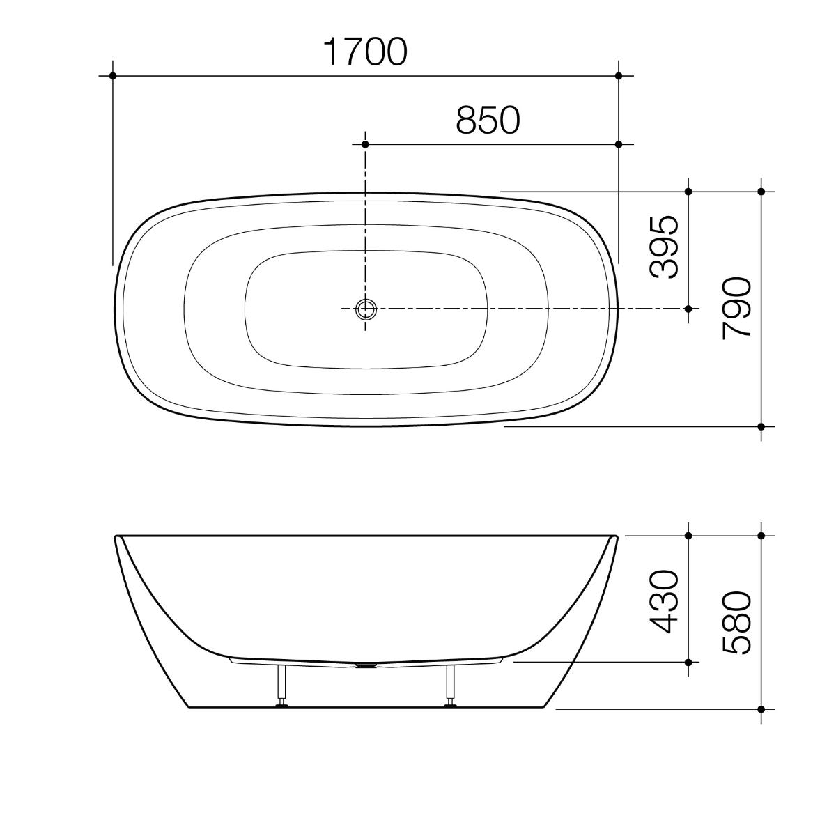 CONTURA II 1700 FS BATH MC