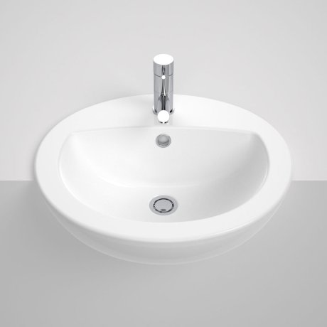 VENECIA SEMI RECESSED BASIN 1TH OF WH