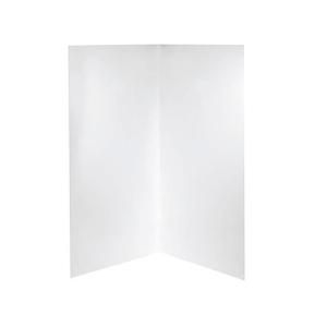 STANDARD SHOWER WALL 1000X1000 WH 2-SID