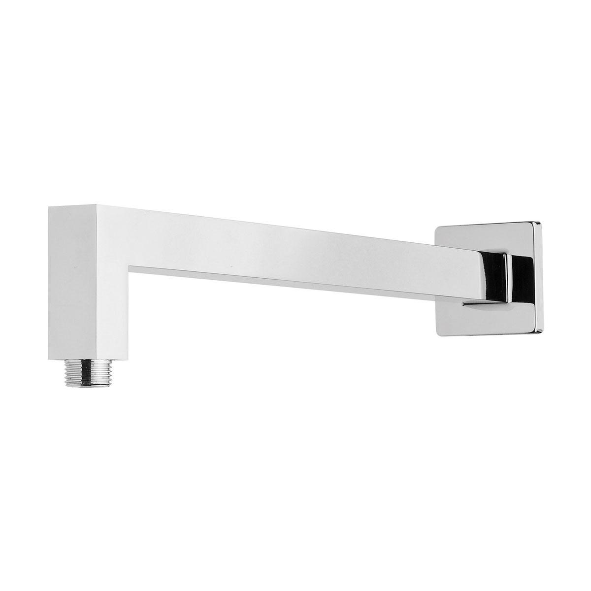 LEXI SHOWER ARM 400MM SQUARE CP