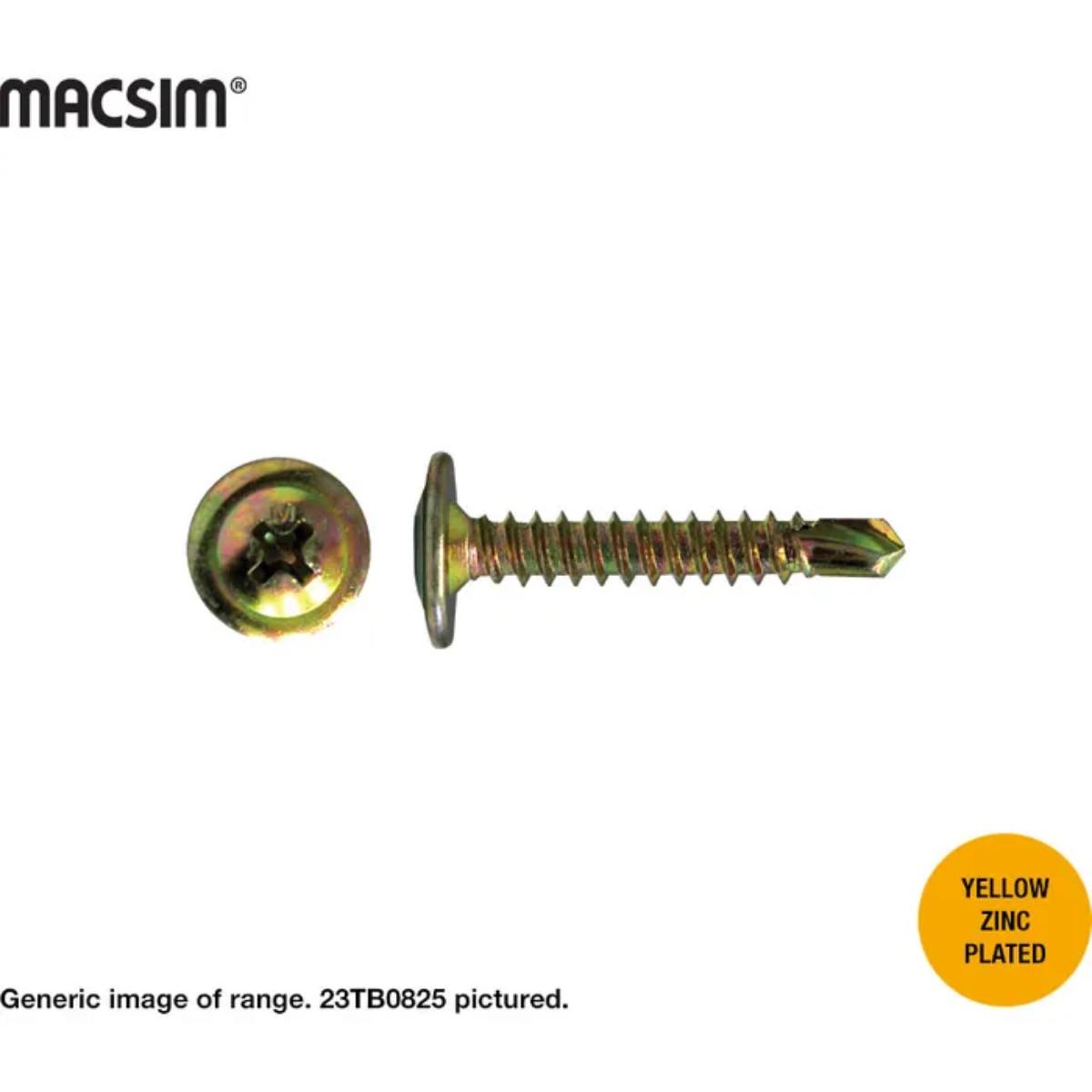 SCREW MULTIPURPOSE 8G X 16MM ZINC PLATED