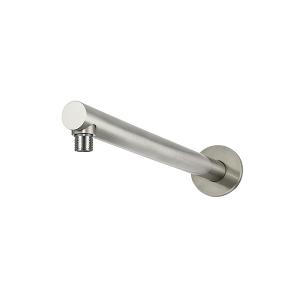 ROUND WALL SHOWER ARM 400MM BN