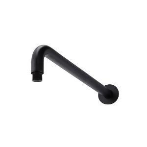 ROUND WALL SHOWER CURVED ARM 400MM MB