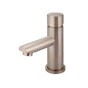 ROUND BASIN MIXER PINLESS HANDLE CHMP