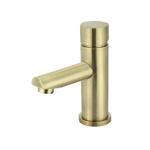 RND BASIN MIXER PINLESS HANDLE TIG BRNZ