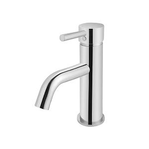 ROUND BASIN MIXER CURVED CP