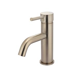 ROUND BASIN MIXER CURVED CHMP