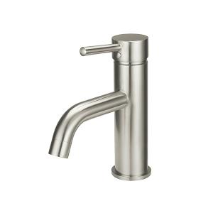 ROUND BASIN MIXER CURVED BN