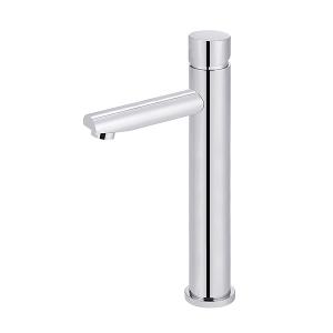 ROUND TALL BASIN MIXER PINLESS HANDLE CP