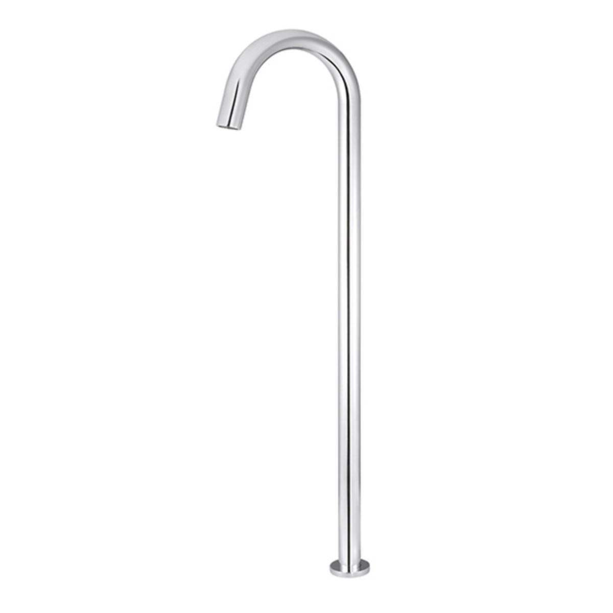 ROUND FREESTANDING BATH SPOUT CP