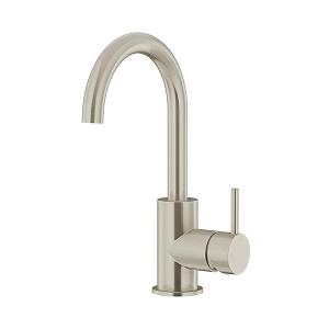 ROUND GOOSENECK BASIN MIXER BN