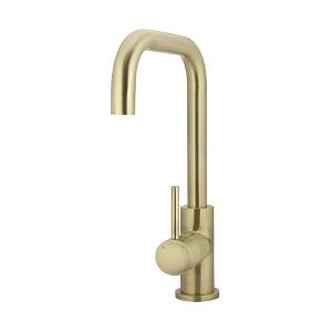 ROUND KITCHEN MIXER TAP TIG BRNZ