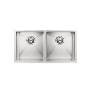 KITCHEN SINK DOUBLE BOWL 860 X 440 BN