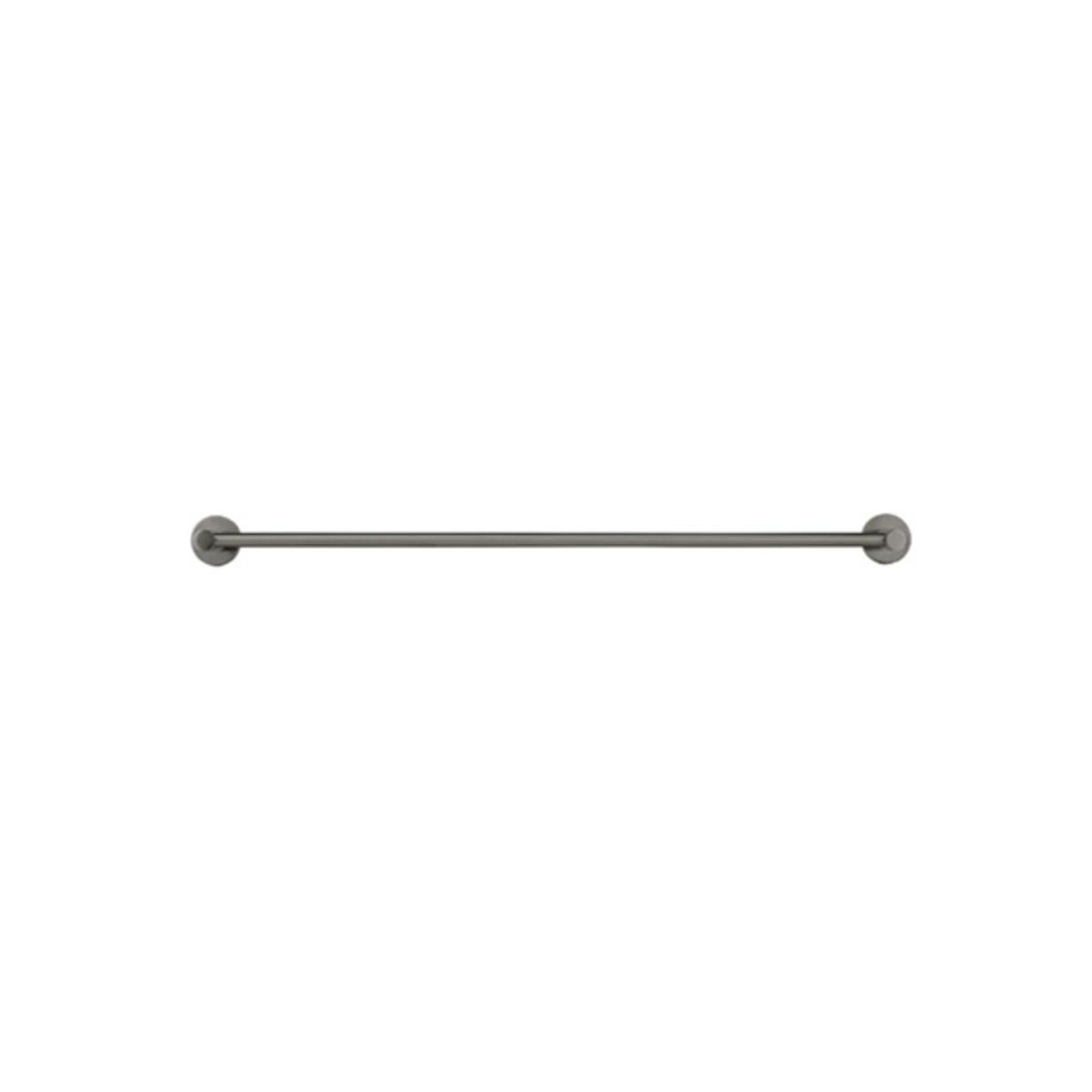 ROUND DOUBLE TOWEL RAIL 600MM SHAD