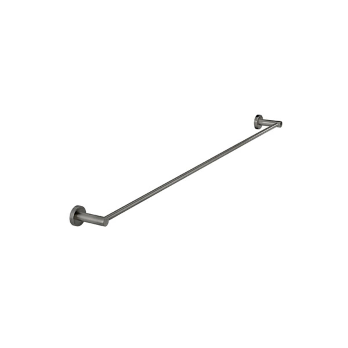 ROUND SINGLE TOWEL RAIL 900MM SHAD