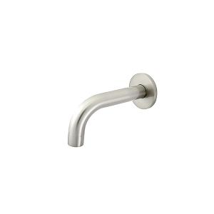 ROUND CURVED SPOUT 130MM BN