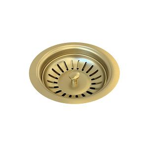 BASKET WASTE BRUSHED BRASS